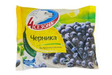 4 Сезона Черника 300г Россия 